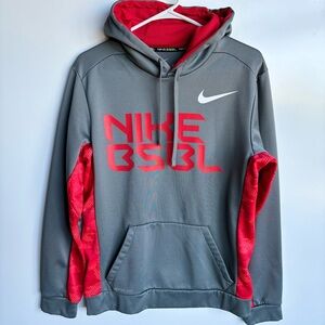 Nike Baseball Hooded Sweatshirt Size Small